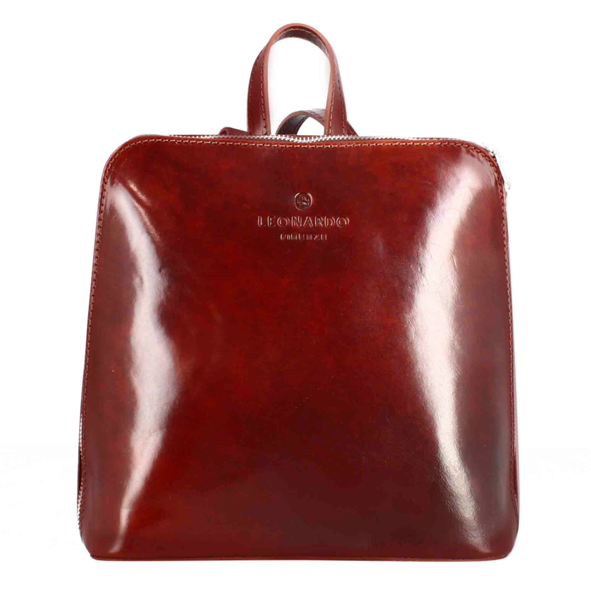 Borse Donna, Shopping bag con zip Red