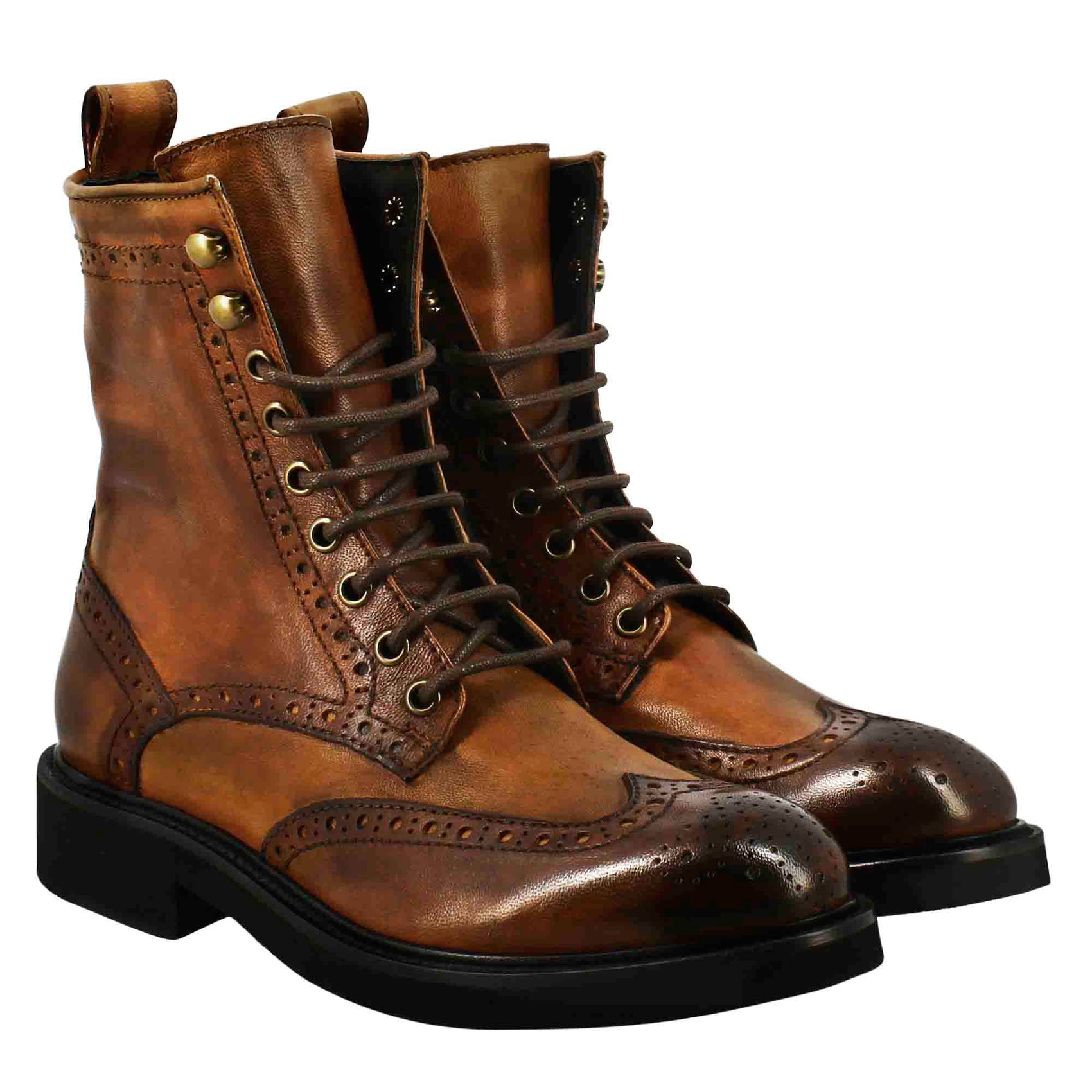 Mocassins Dawos En Cuir Pour Femme - Taille 37, Couleur Cuir, Style élégant Et Confortable