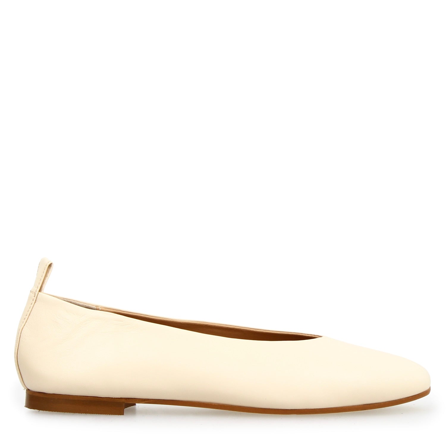 Ballerina Venere da donna in pelle beige