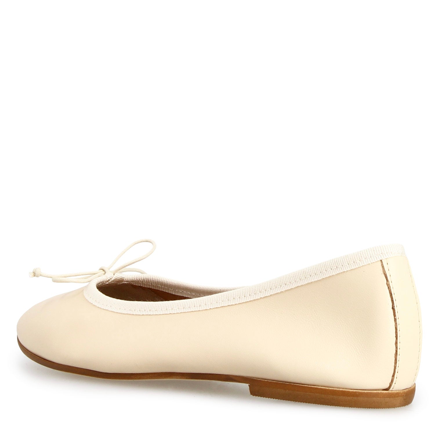 Fiocco ballet flats in beige leather