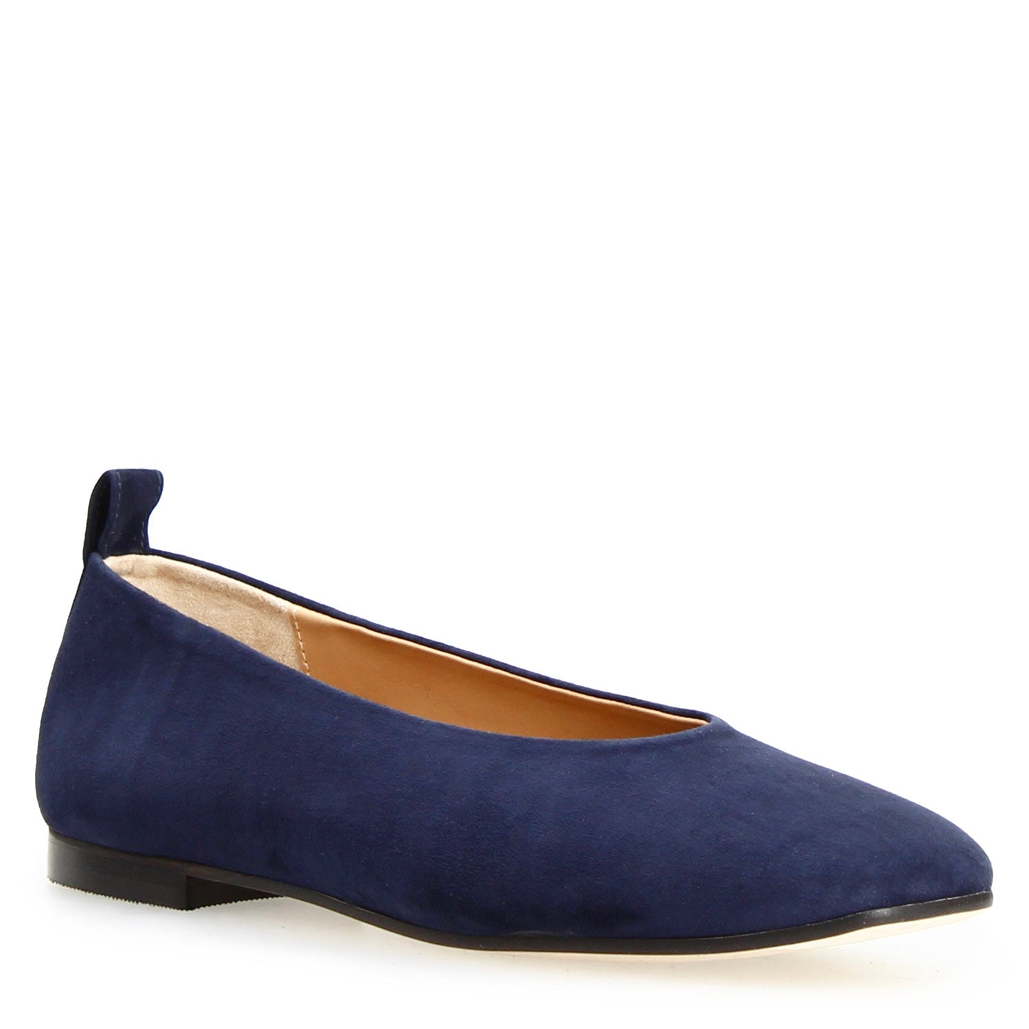 Women's Venere ballet flats in blue suede