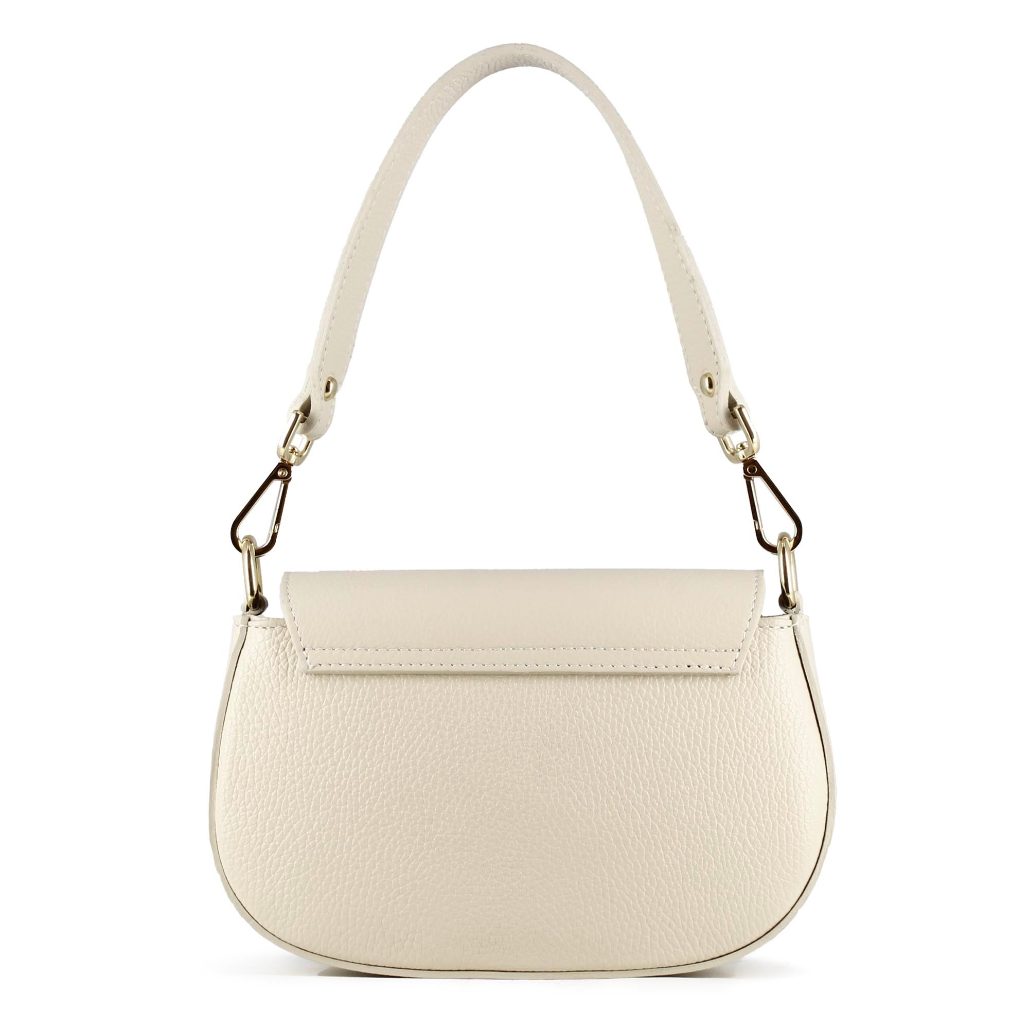 Sac à main en cuir beige Grace pour femme