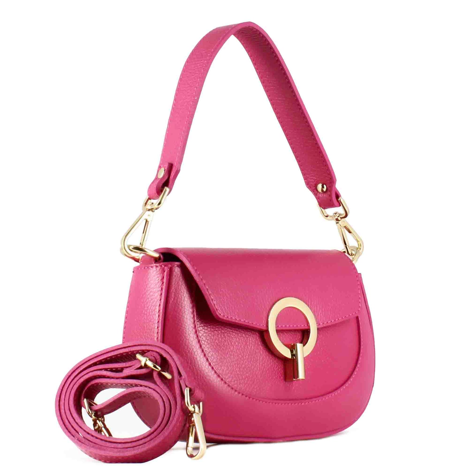 Grace Damenhandtasche aus rose leder