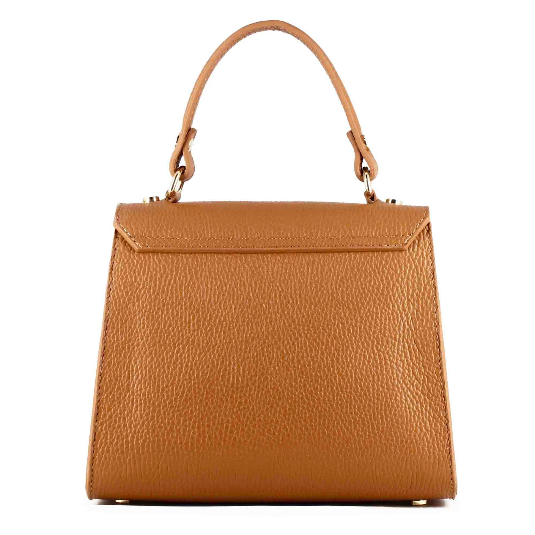 Lady K leather handbag with removable brown shoulder strap