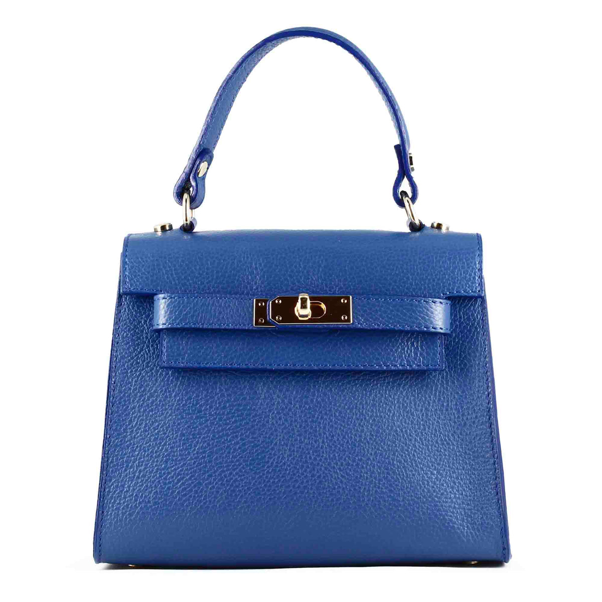 Lady K Damenhandtasche aus blauem Leder