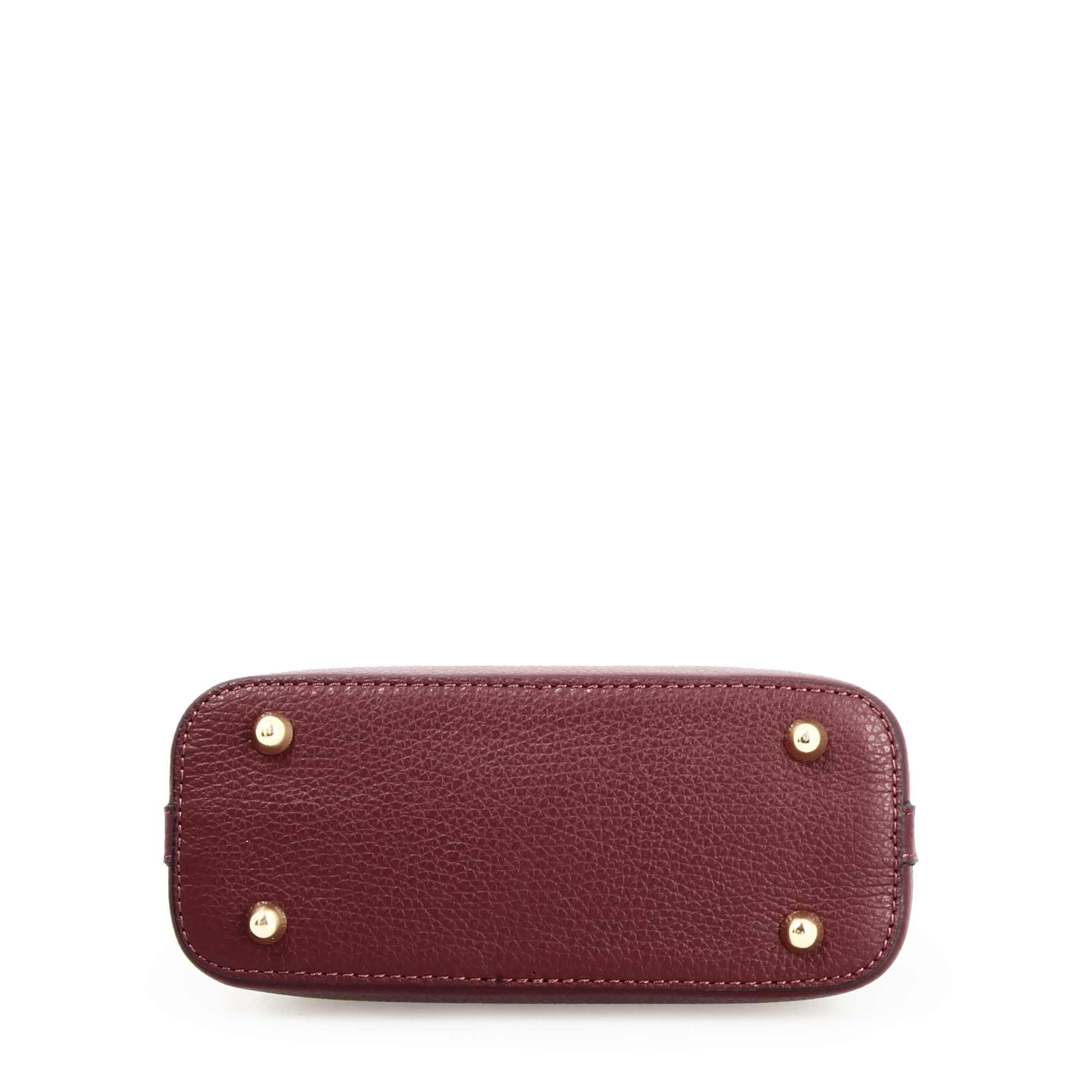 Borsa a mano da donna Sofia grande in pelle bordeaux