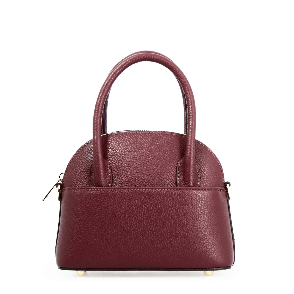 Borsa a mano da donna Sofia piccola in pelle bordeaux