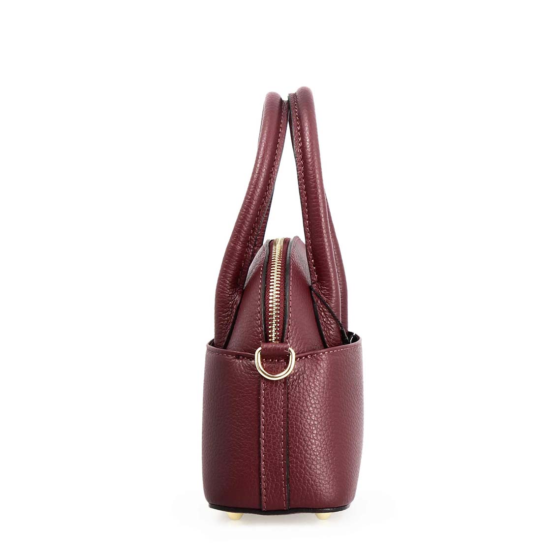 Borsa a mano da donna Sofia piccola in pelle bordeaux