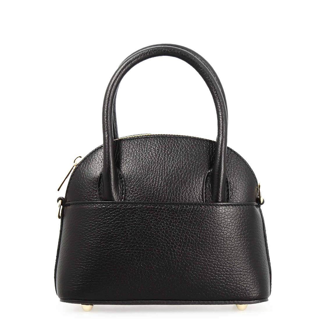 Borsa a mano da donna Sofia piccola in pelle nera