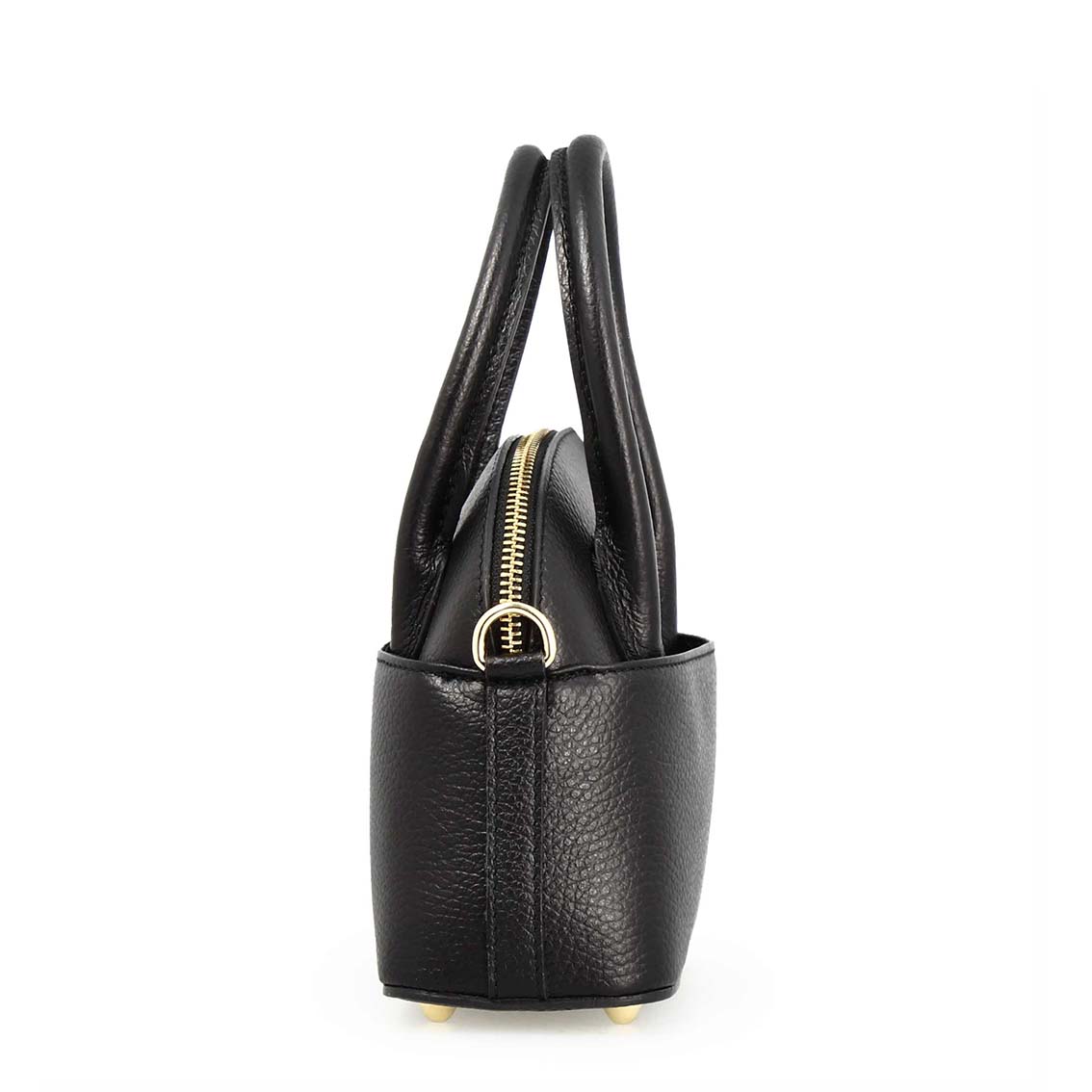 Borsa a mano da donna Sofia piccola in pelle nera