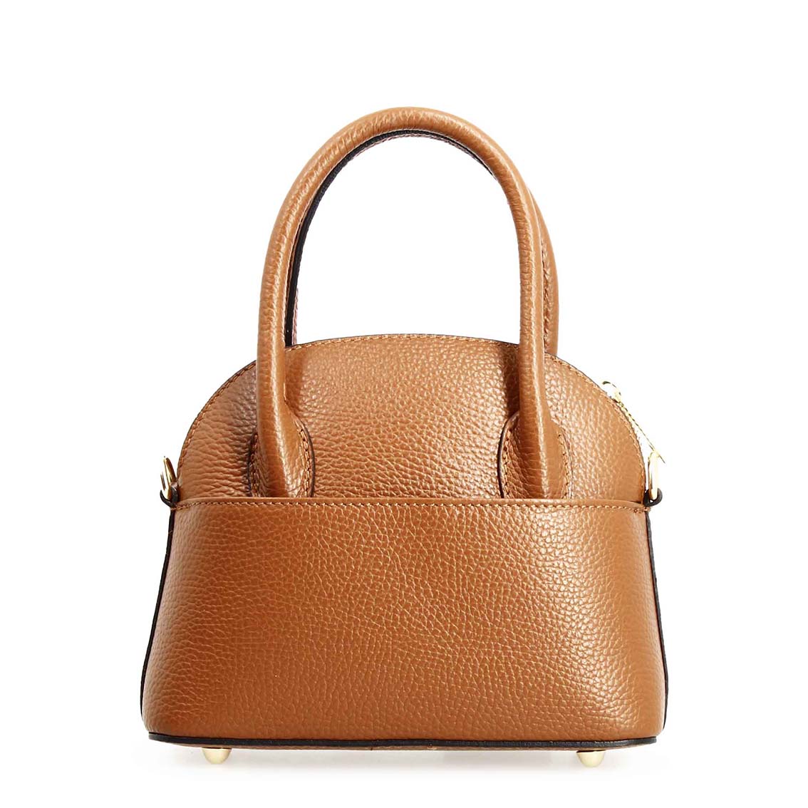 Borsa a mano da donna Sofia piccola in pelle marrone