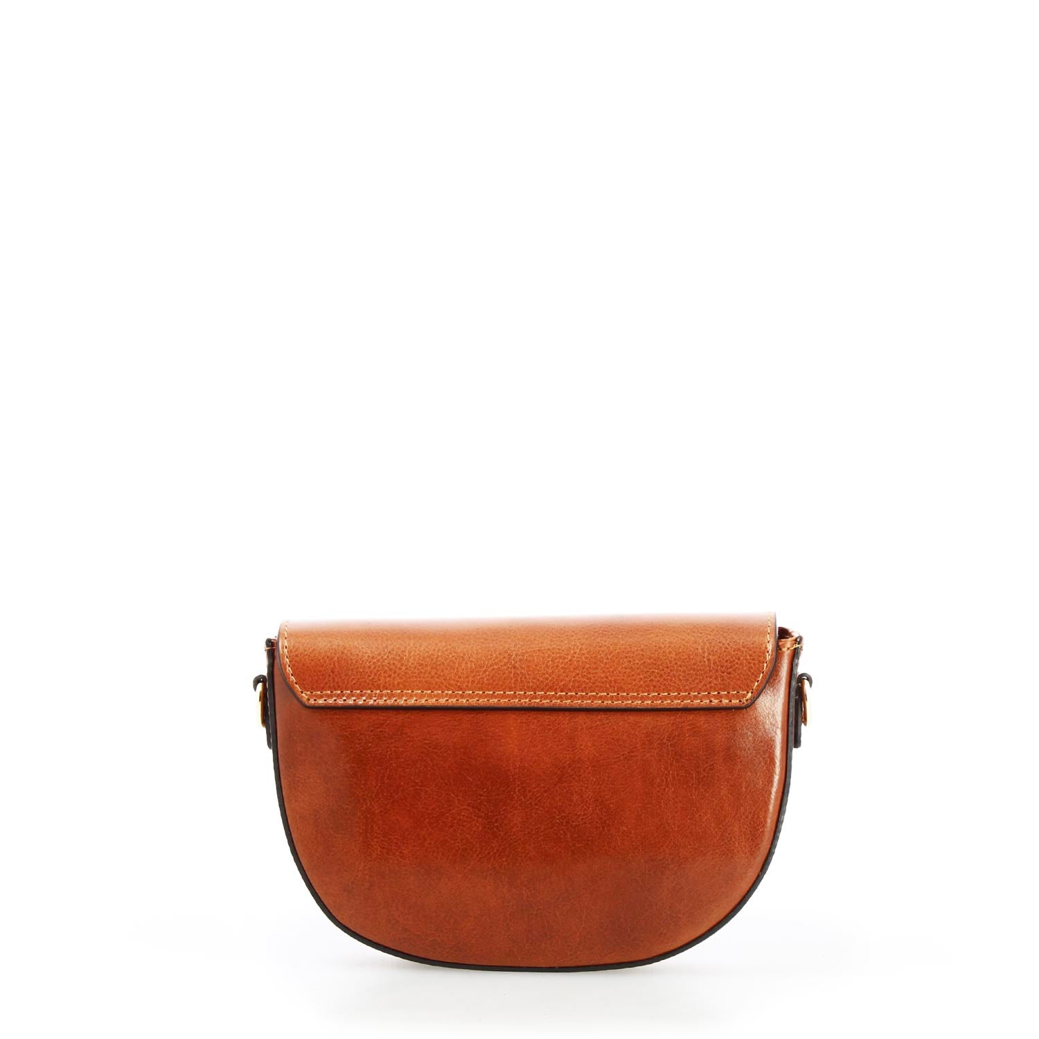 Borsa a tracolla Lena artigianale da donna in pelle marrone - LeonardoShoes