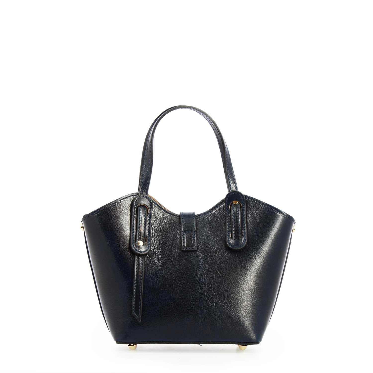 Women's Lisa green leather handbag