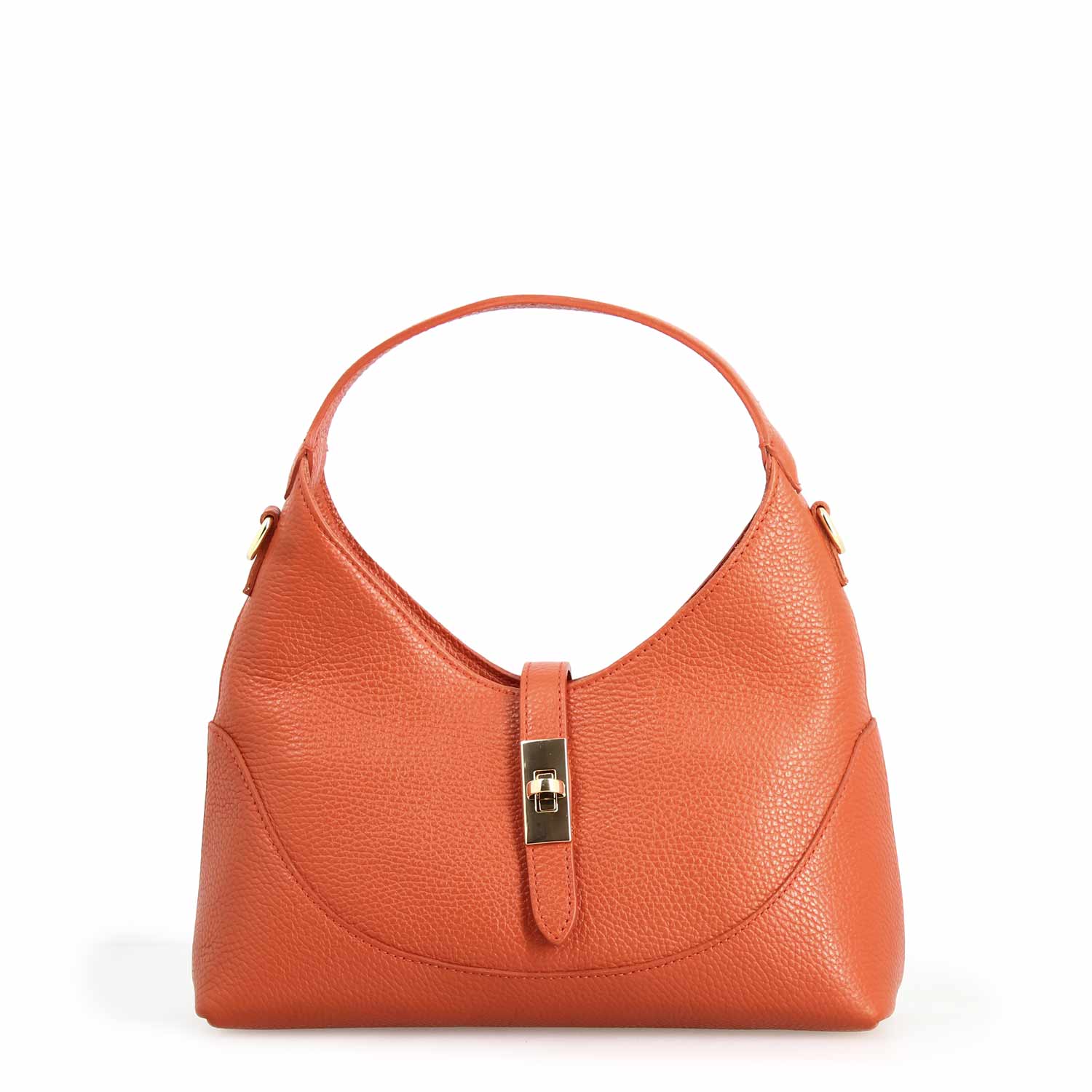 Sac à bandoulière Medusa en cuir noir pour femme