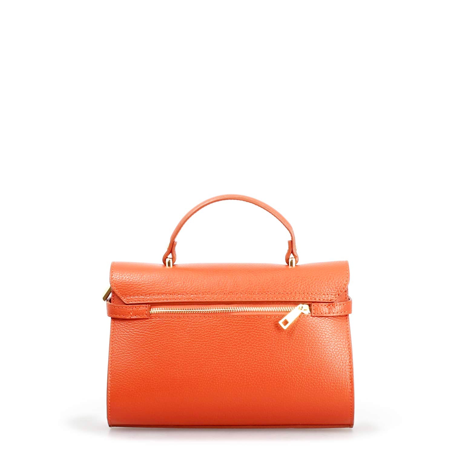 Sac à main Emily pour femme en cuir orange