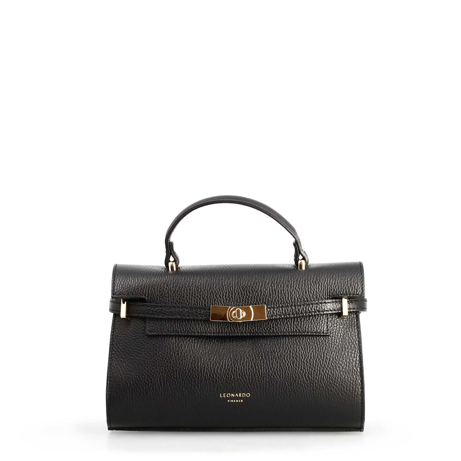 Sac à main Emily pour femme en cuir noir