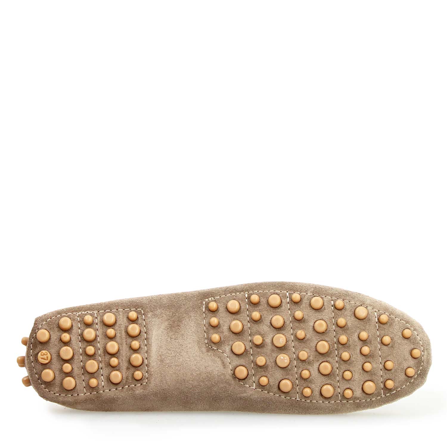 Car shoe Garda da donna in camoscio beige
