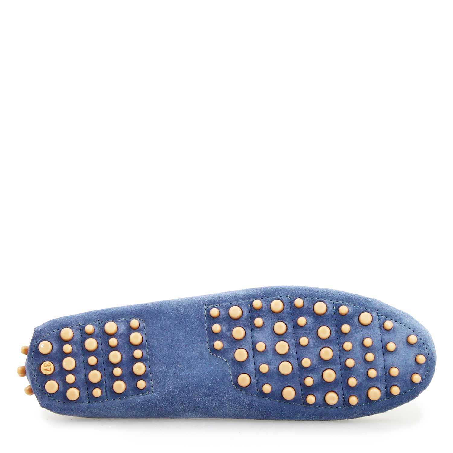 Garda D. Celeste – Women's Suede Driving Loafer | Leonardo Shoes