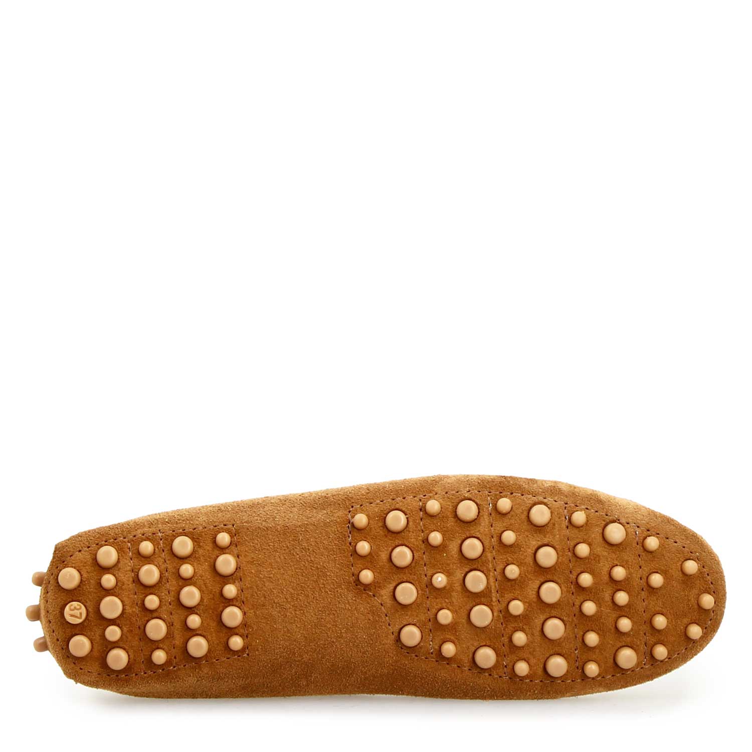 Car shoe Garda da donna in camoscio marrone chiaro
