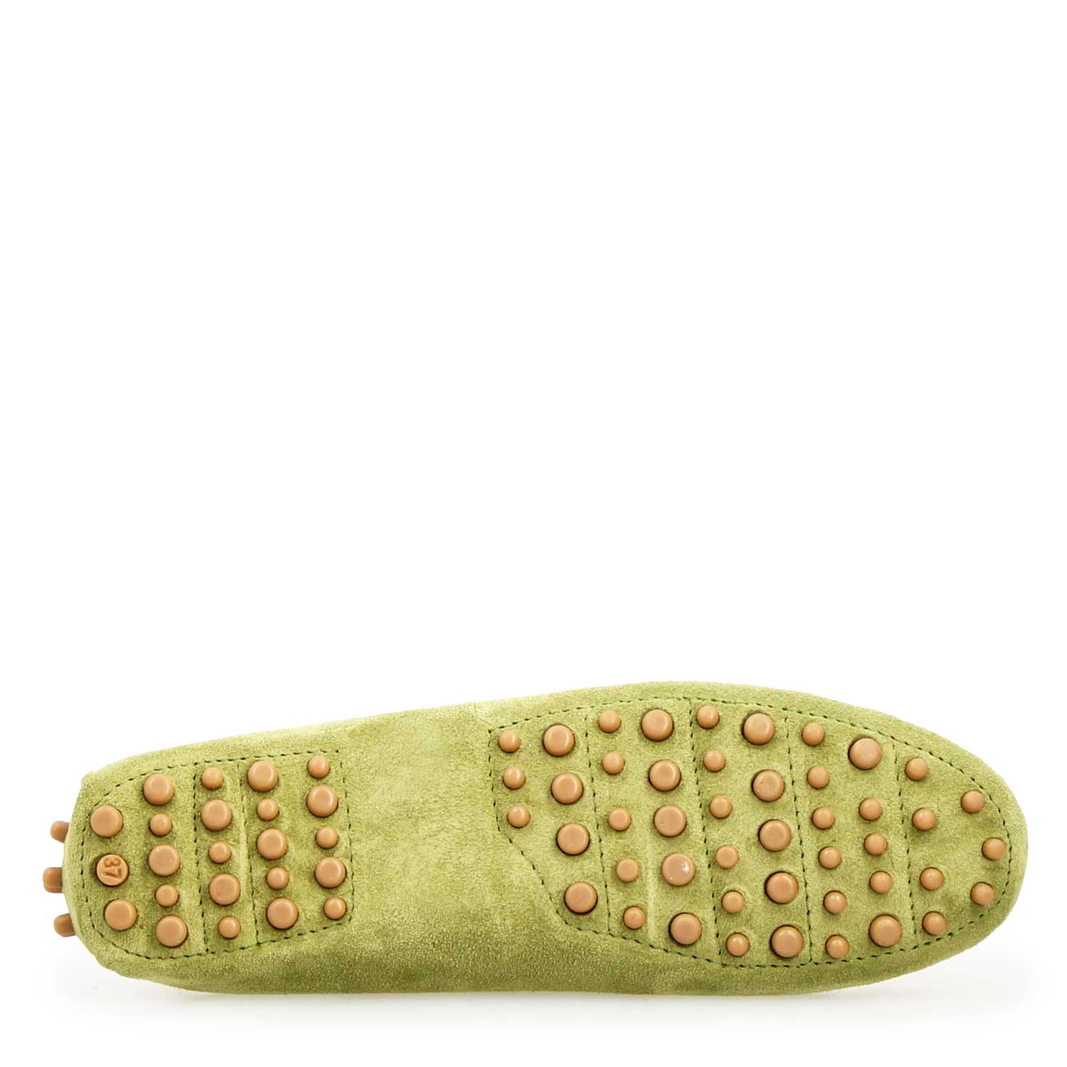 Car shoe Garda da donna in camoscio verde