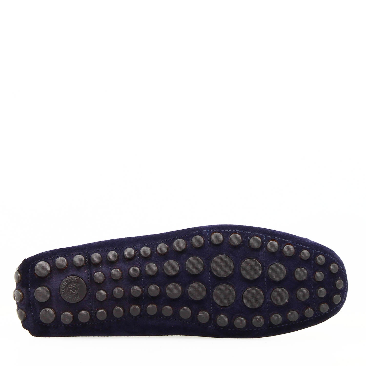 Car shoe Garda da uomo in camoscio blu