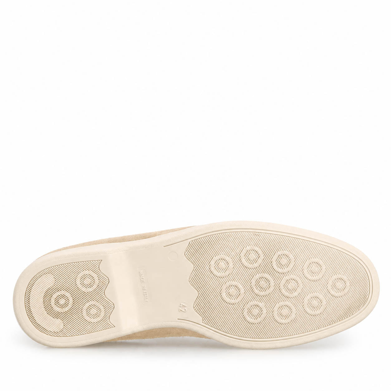 Men's Elite high-top loafer in beige suede
