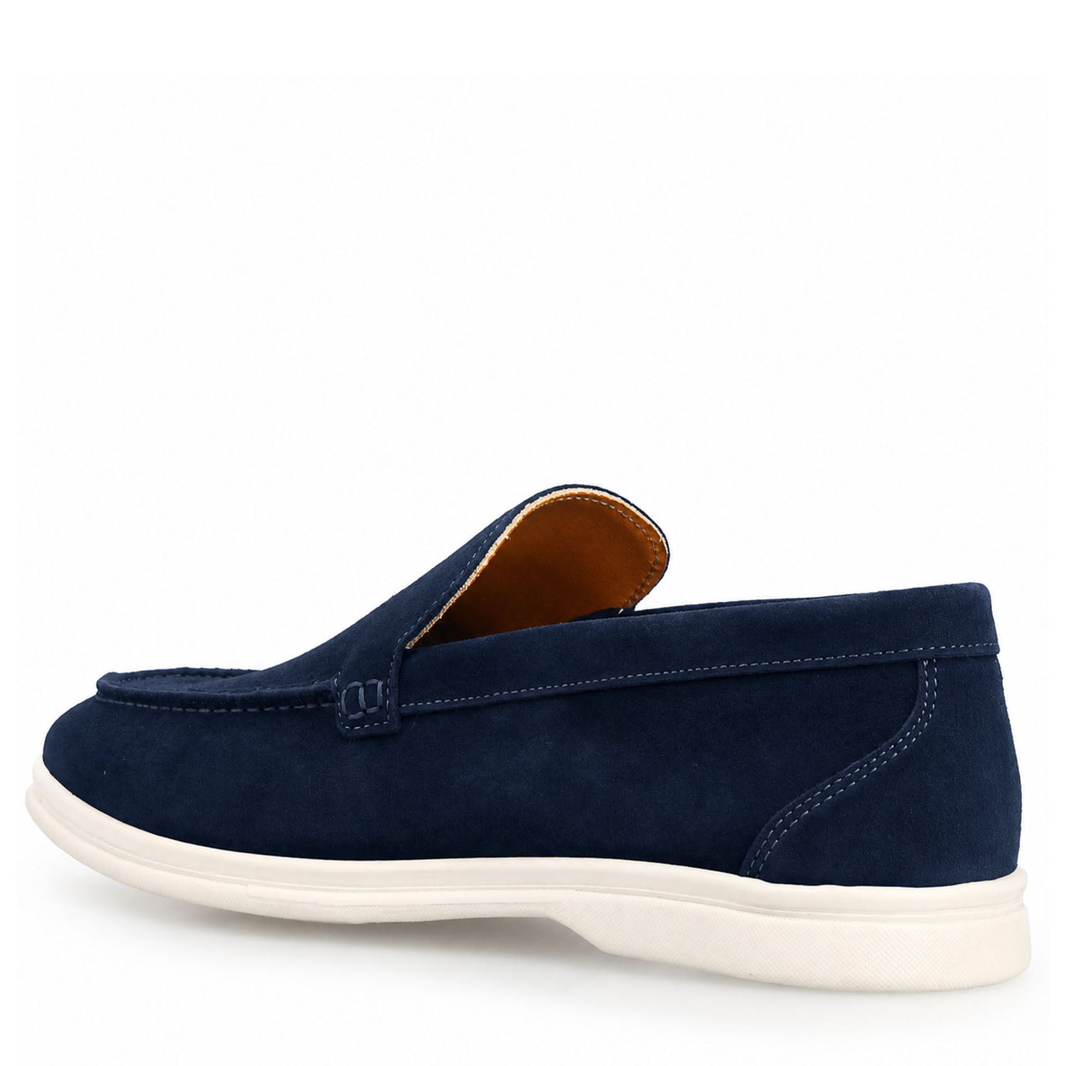 Mocassino Elite da uomo in camoscio blu