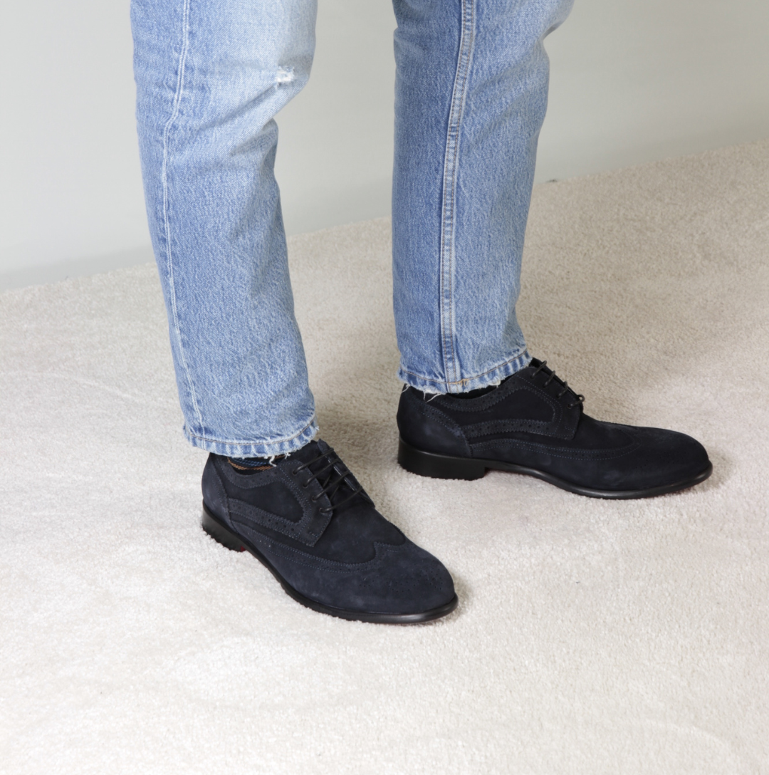 Scarpe stringate uomo fatte a mano