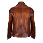 Giacca in pelle by just marrone main image 1