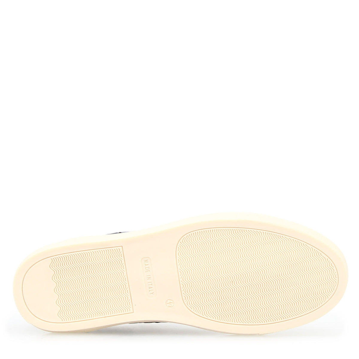 Icaro sneaker da uomo in pelle intrecciata marrone - LeonardoShoes