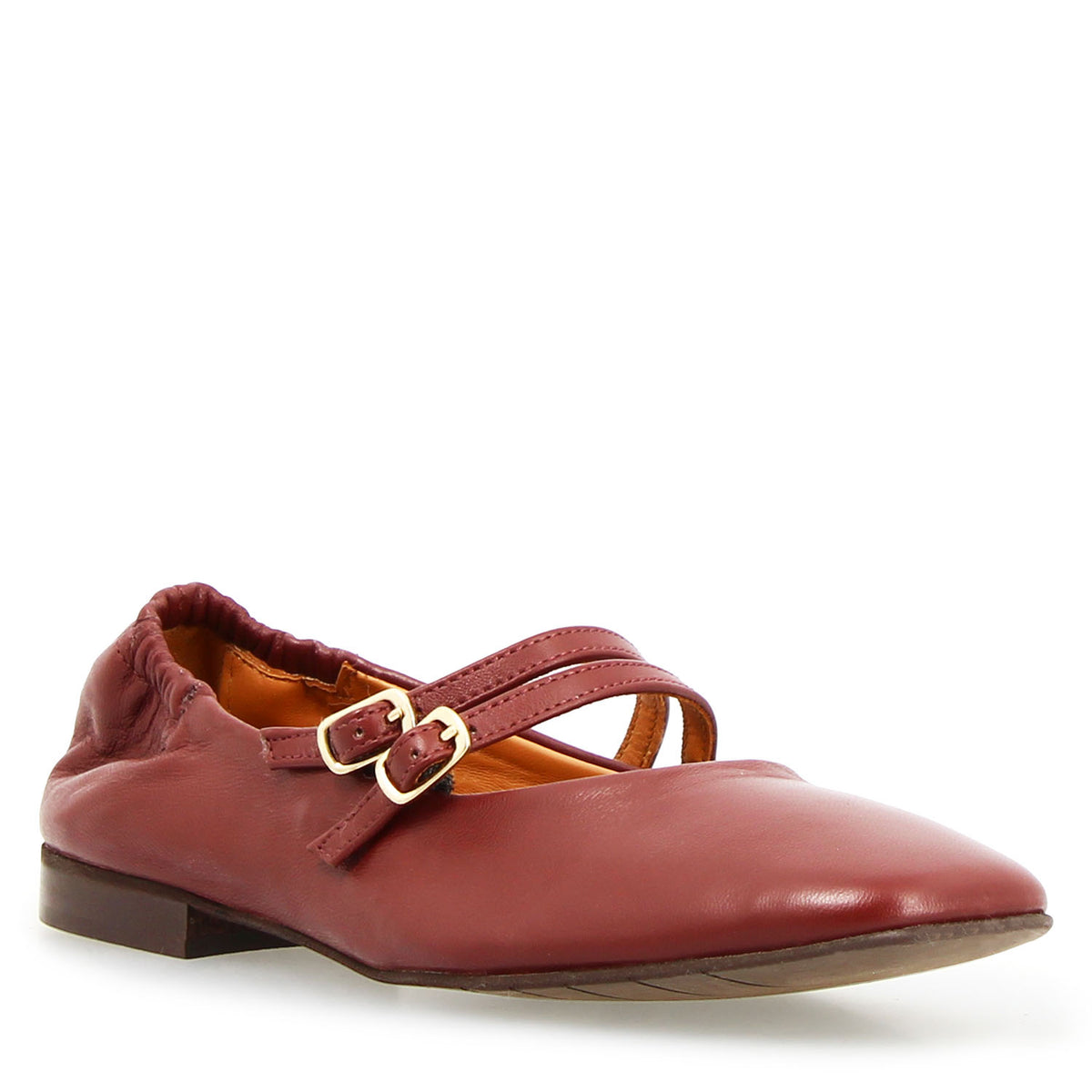 Iside - Mary Jane Double Strap Ballet Flat Navy