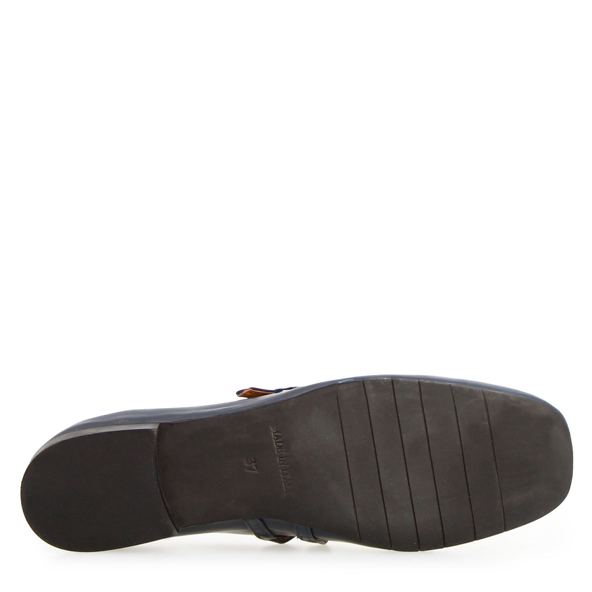 Iside - Mary Jane Double Strap Ballet Flat Navy