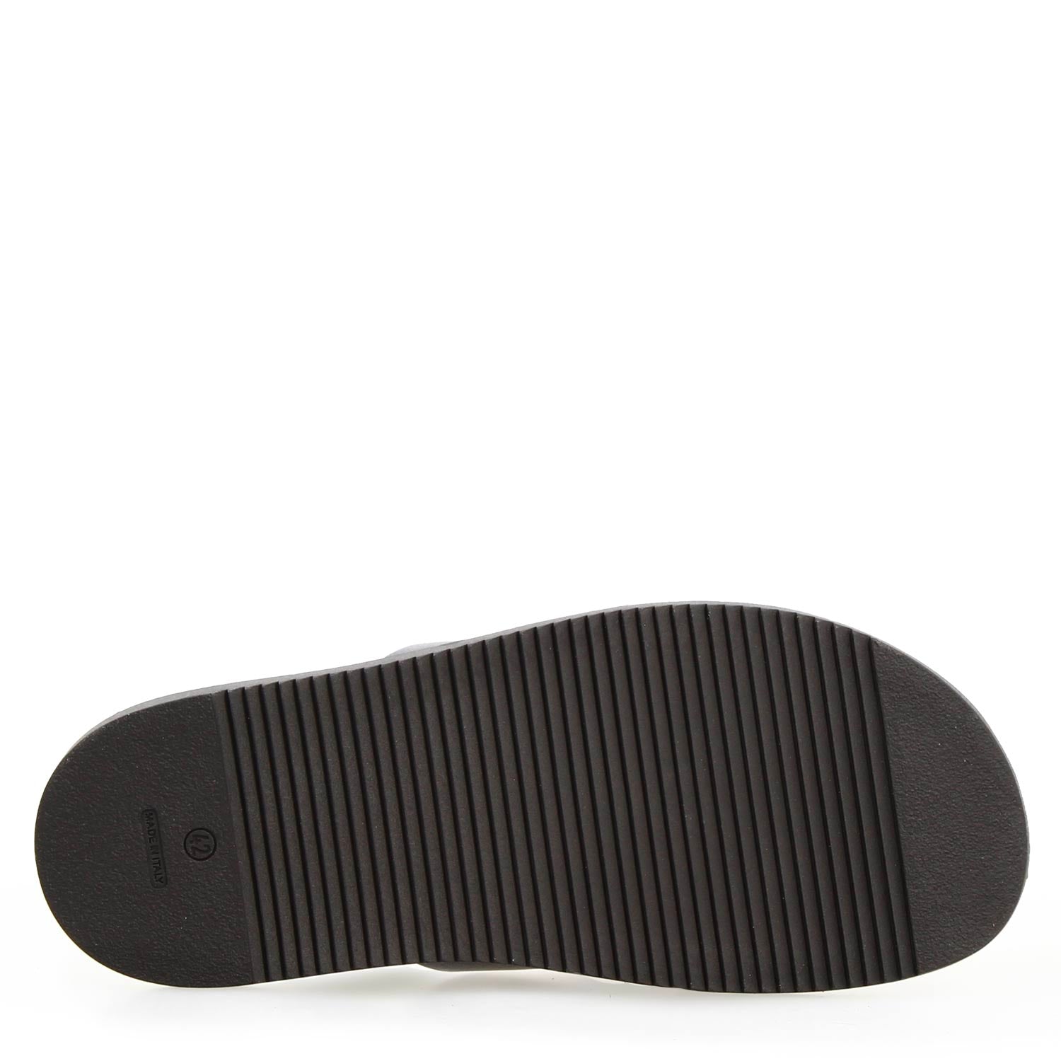 Sandali uomo a H in pelle stampata colore marrone fatti a mano - LeonardoShoes