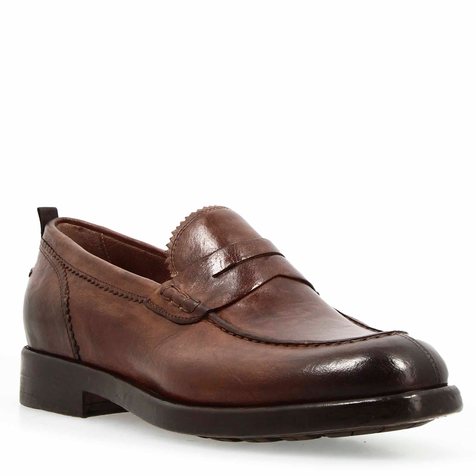 Hoefirm Mocassini Uomo Fatti A Mano – Scarpe Guida Slip-on In Pelle Morbida