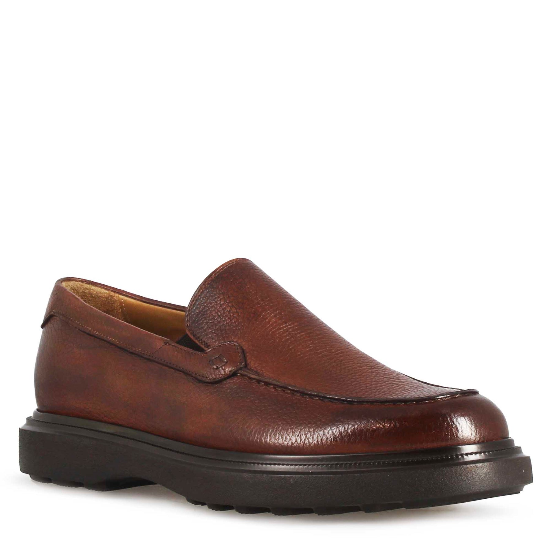 Mocassini uomo suola cuoio online