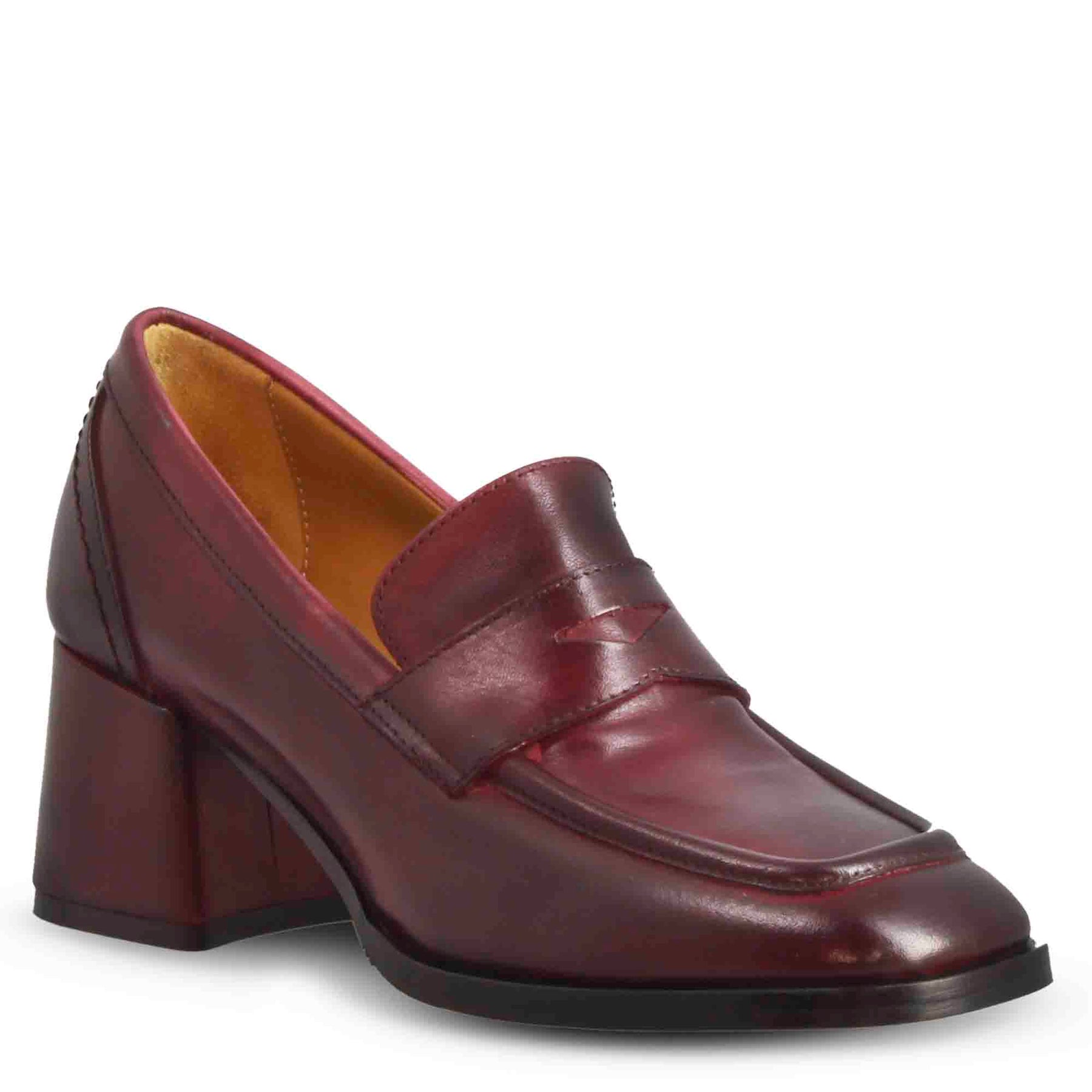 Mocassino bordeaux sales