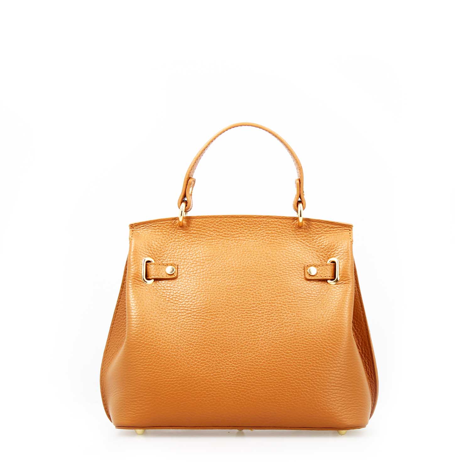 Ninfea light brown leather handbag for women
