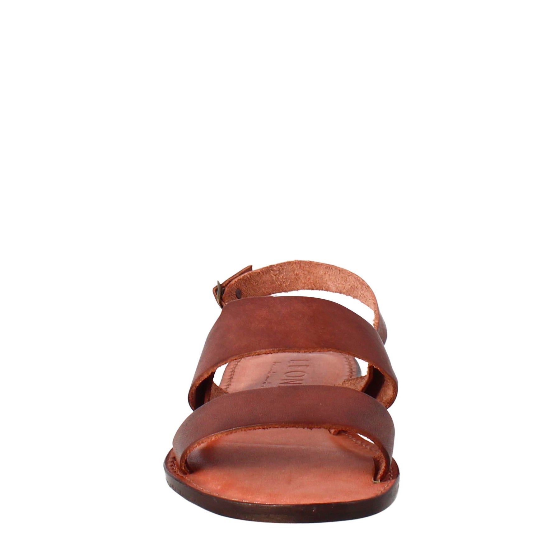 Women's Euphoria ancient Roman style brown leather sandals