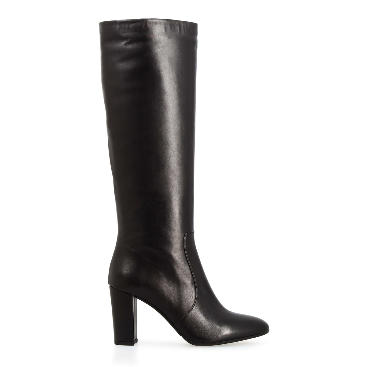 Signoria - Botte talon haut femme en cuir noir