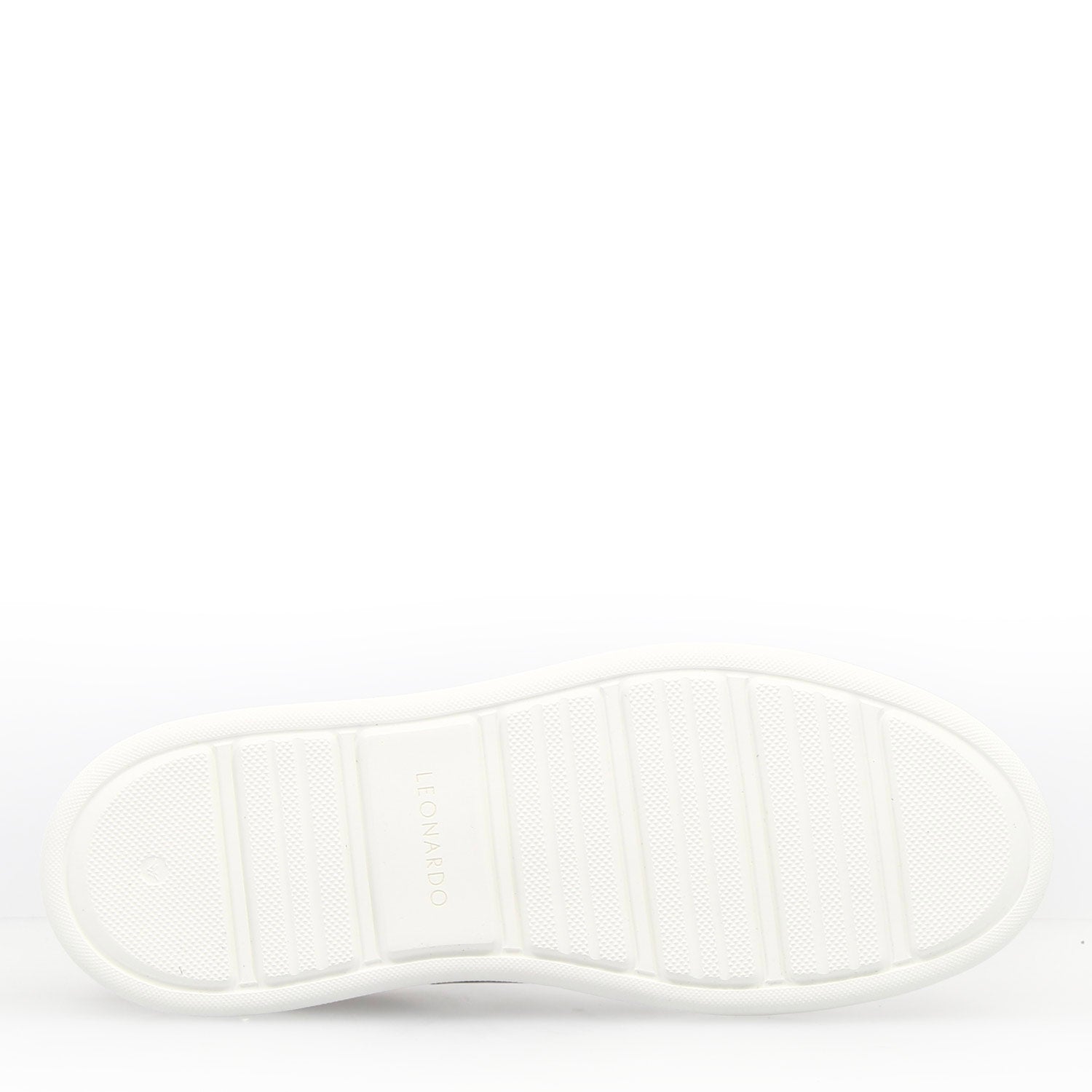 Sneaker Florentino da uomo in pelle marrone scuro