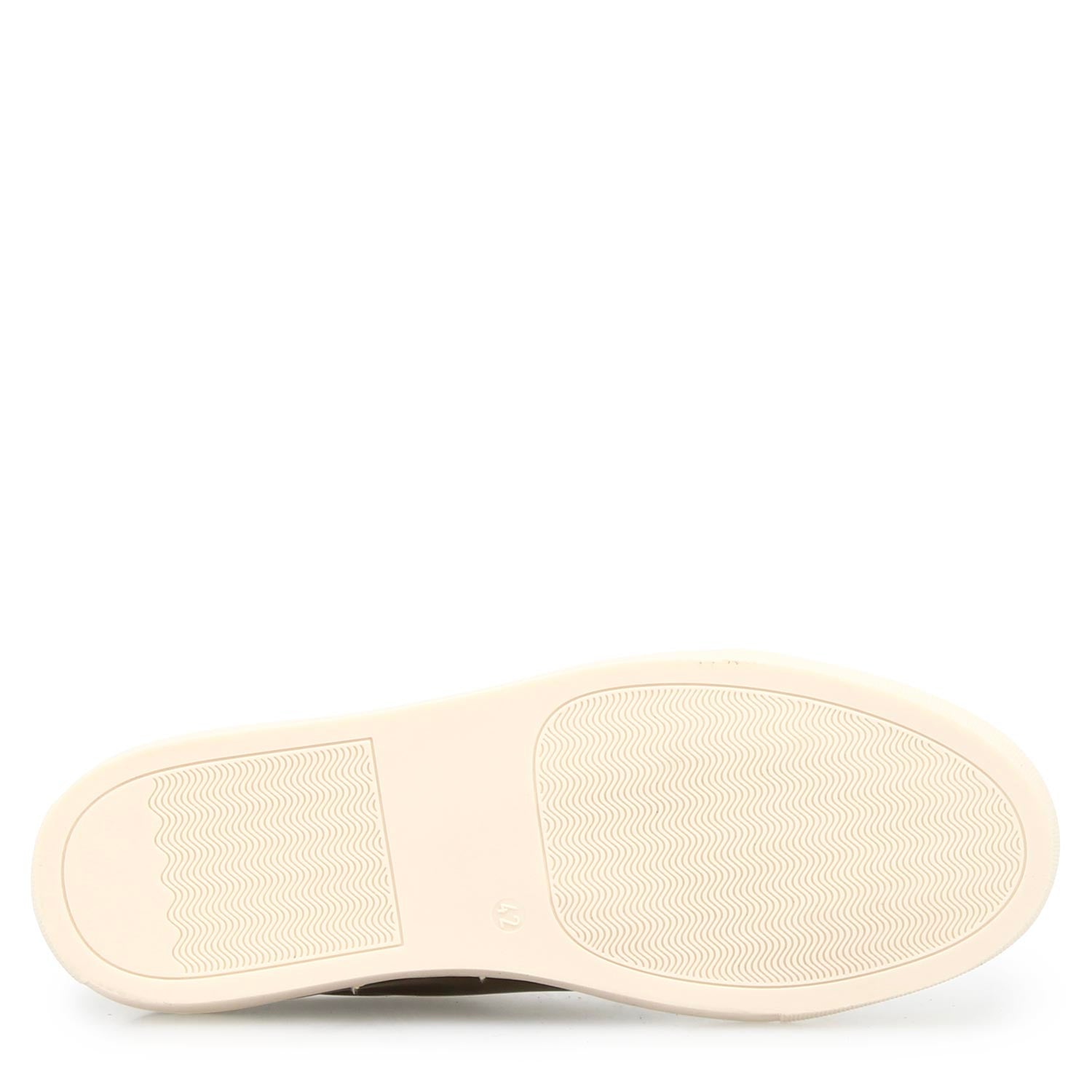 Basket homme artisanale Oreste en cuir vert