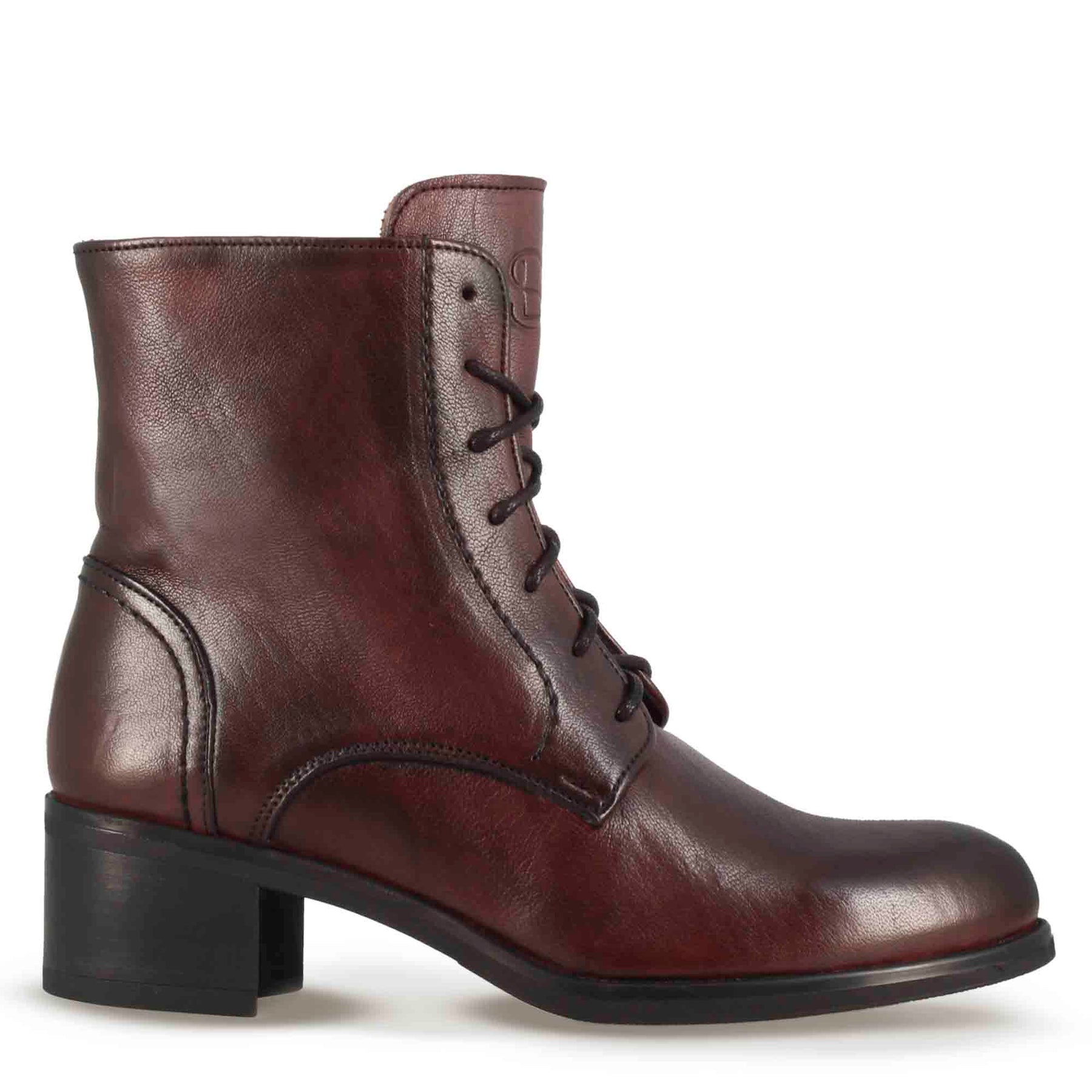 Women's genuine leather ankle boots hot sale