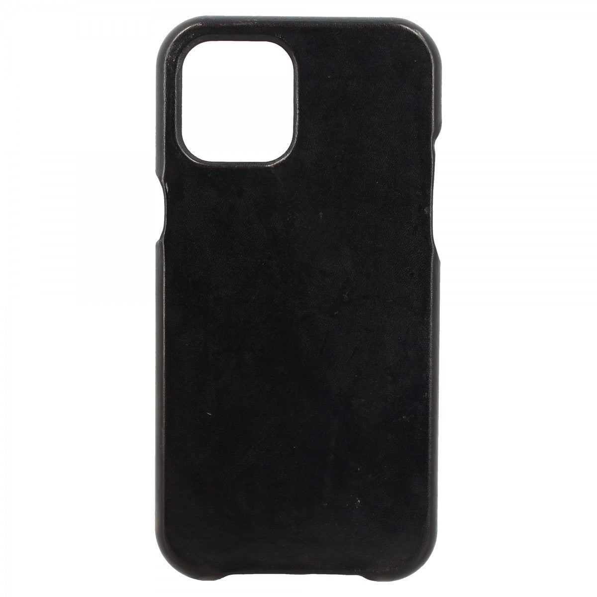 Cover iPhone in pelle nara tamponata a mano
