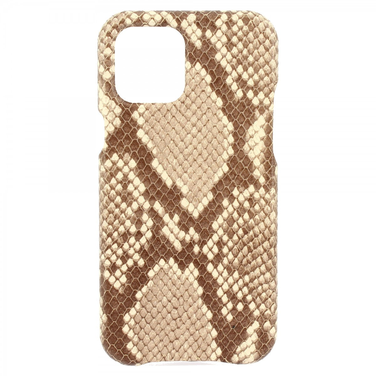 Cover iPhone in pelle stampata pitone roccia