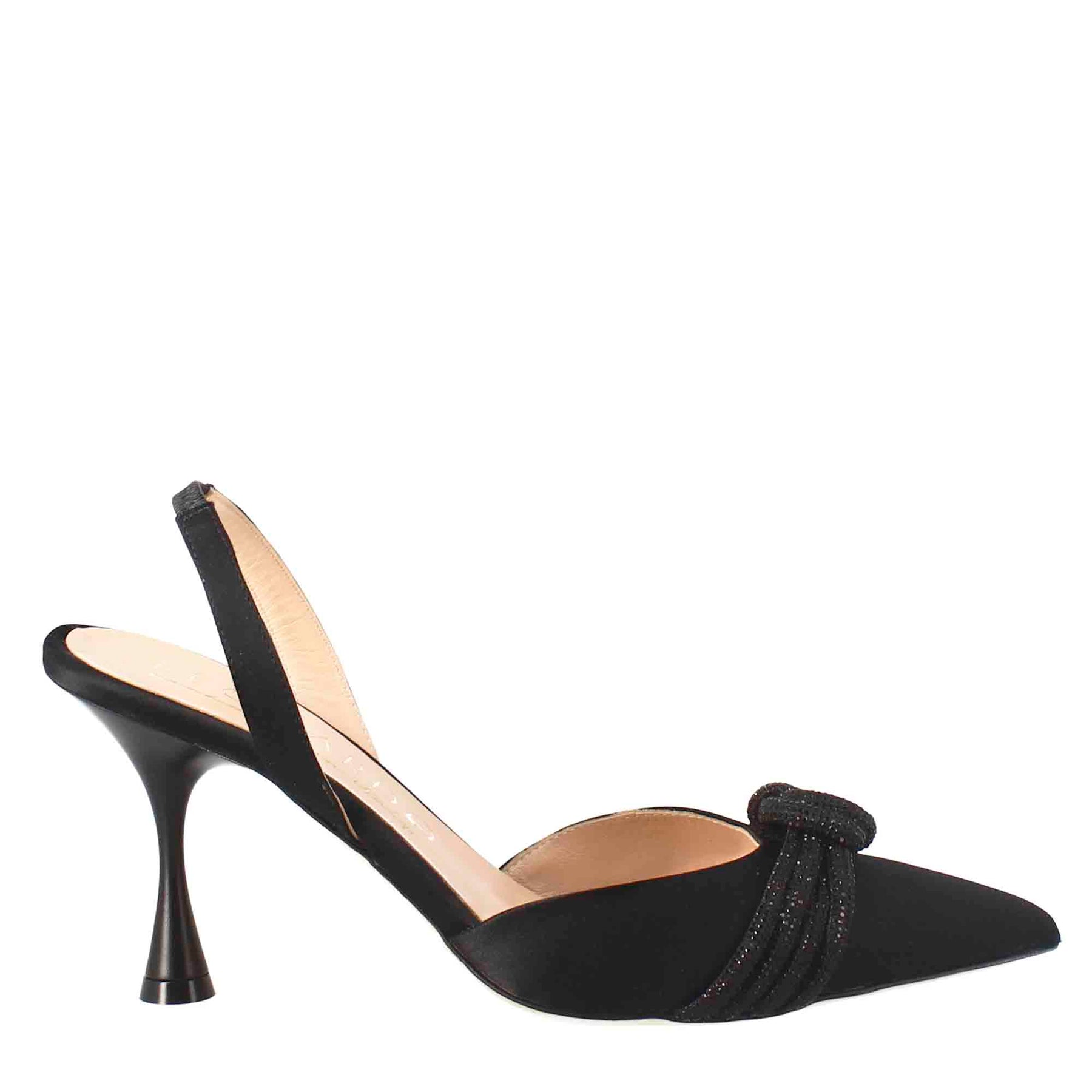 Decollete raso nero clearance