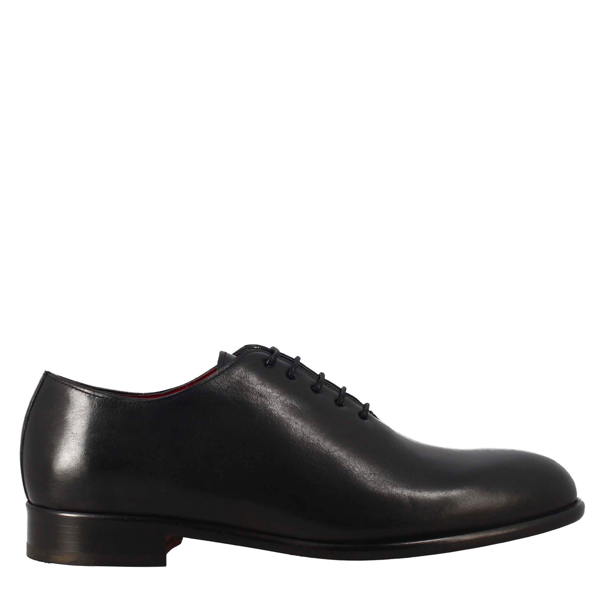 Oxford wholecut nero elegante da uomo in pelle