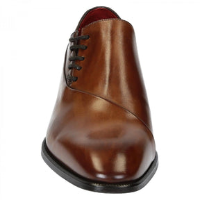 Scarpe eleganti da uomo in pelle color marrone chiaro