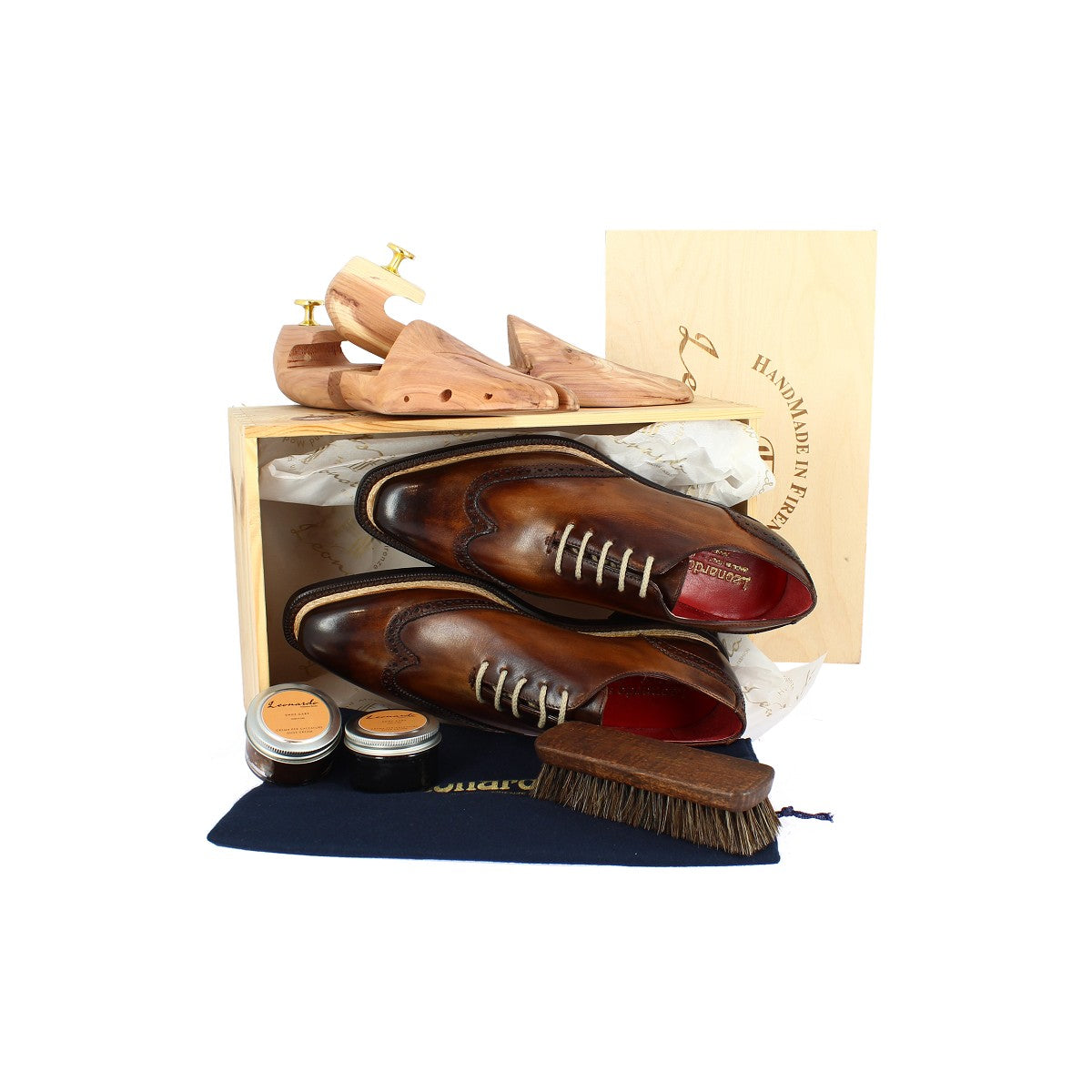 Acquista Scatola in legno per prodotti pulizia scarpe su