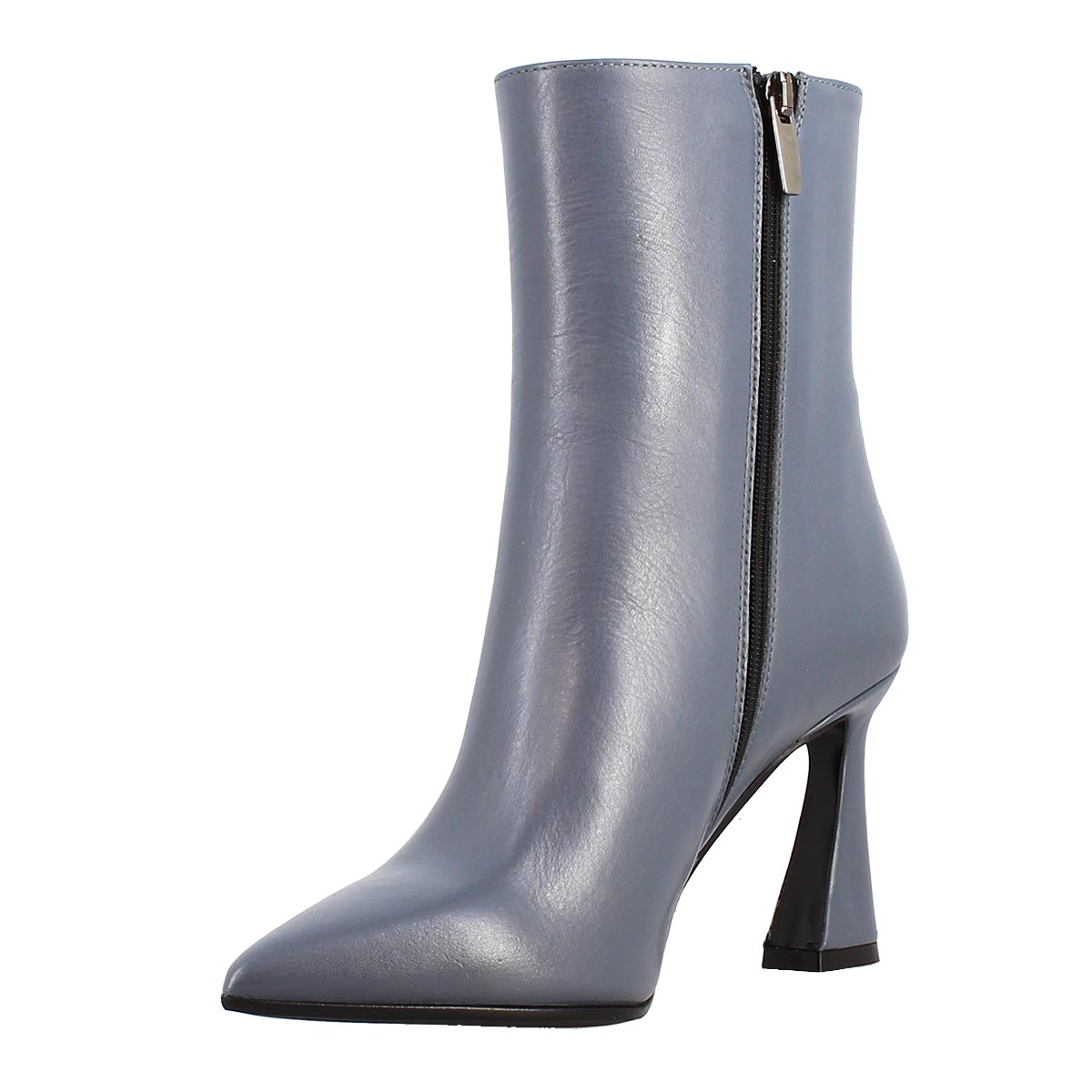 Light blue Tiffany leather ankle boot 