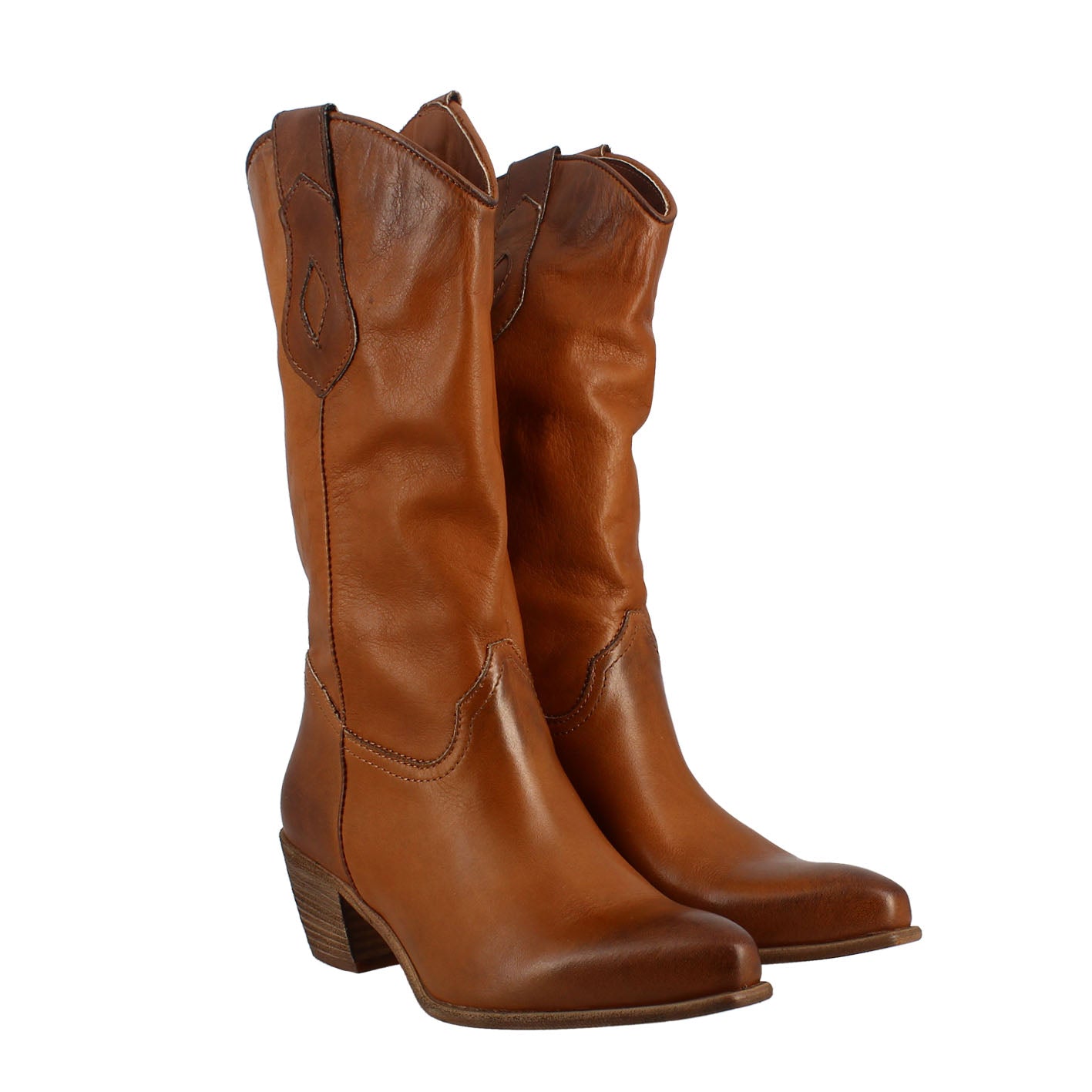Stivali cowboy hotsell marroni